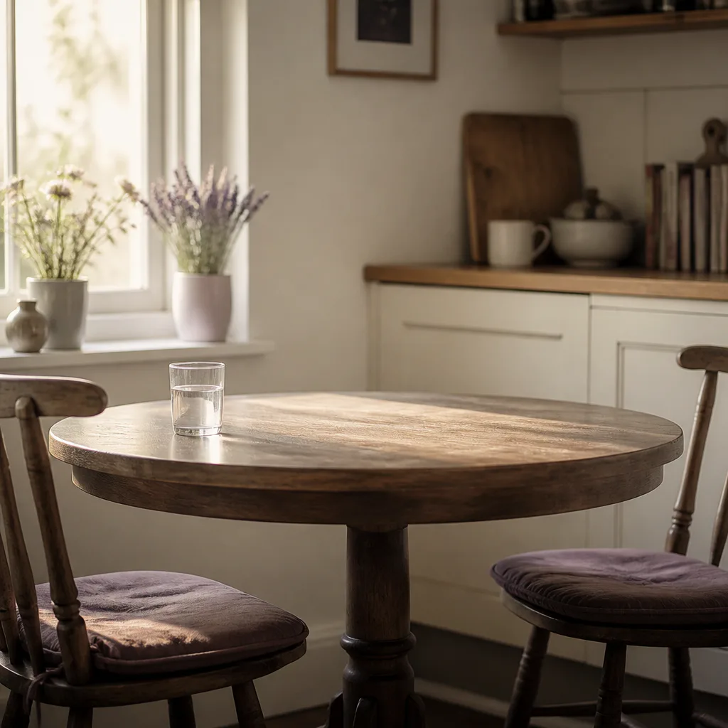 Two empty chairs before a hard conversation